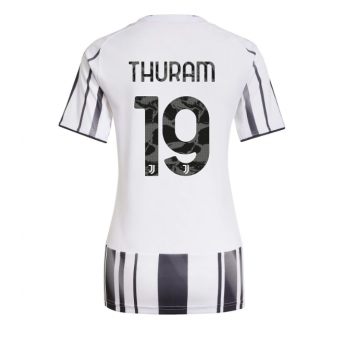 Billige Fotballdrakt Juventus Khephren Thuram #19 Replika Hjemmedrakt Dame 2025-26 Kortermet